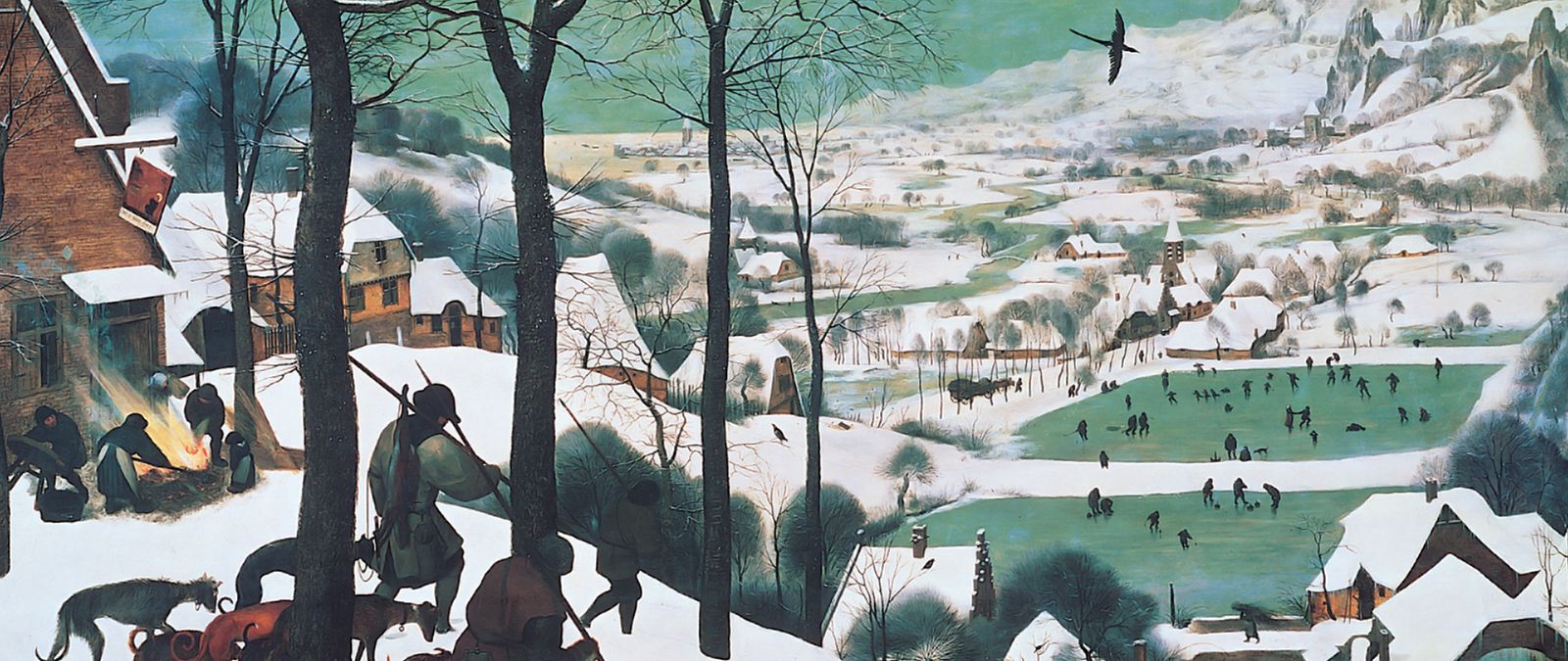 A snowy image!